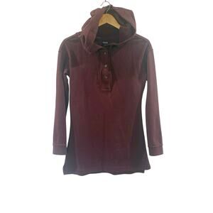 Patagonia Misty Meadow Tunic Hoodie Women’s Size XS Long Sleeve Cotton NWOT